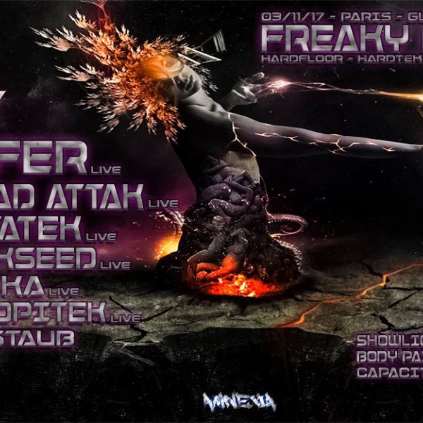 Freaky Beats #7 w/ Alifer / Pitch Mad Attak / Miltatek / Protokseed / Ostralopitek / Neika / Atomstaub