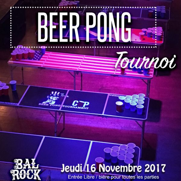 Tournoi de Beer Pong - Novembre 2017