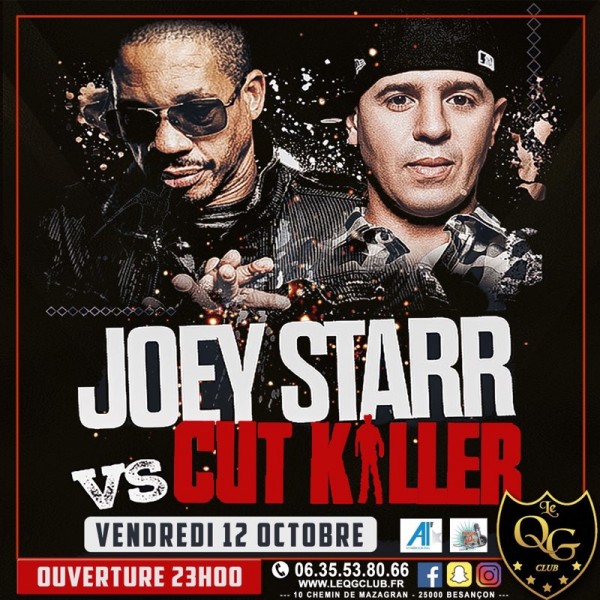 Joey Starr vs Cut Killer au QG Club