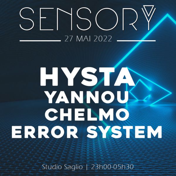 SENSORY #24 - HYSTA + YANNØU