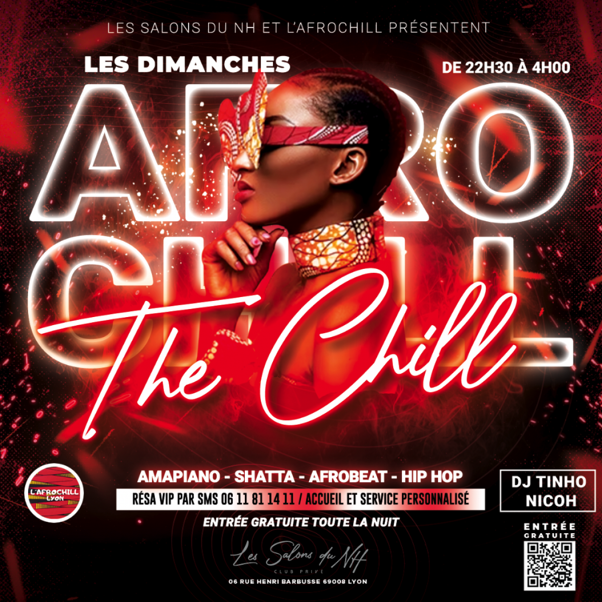 THE CHILL BY AFROCHILL X  SALONS DU NH