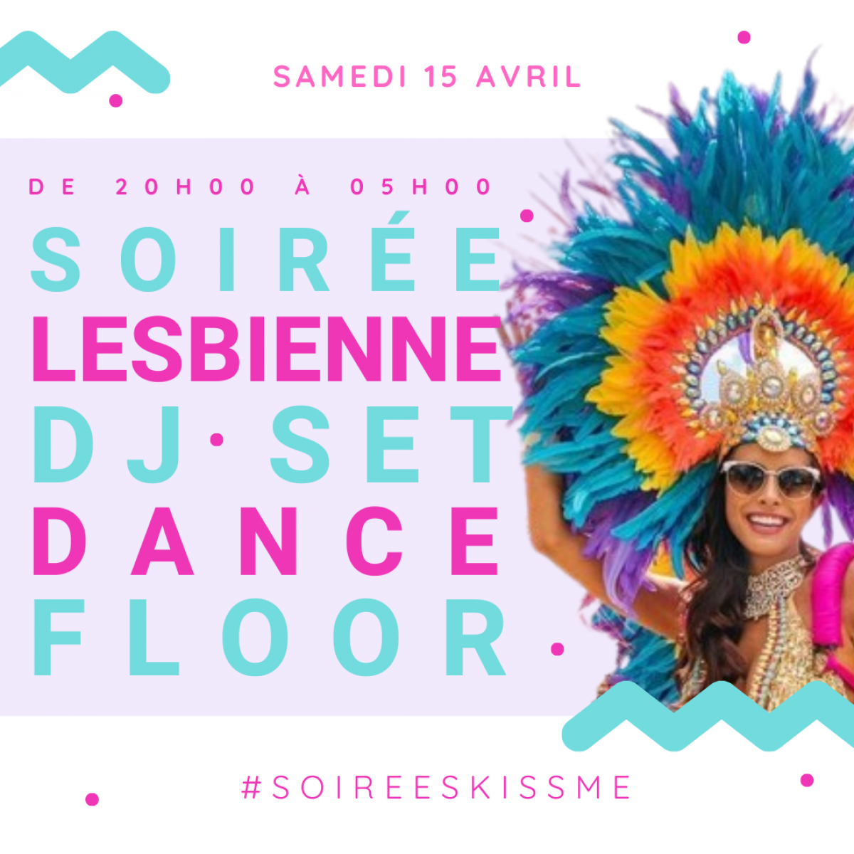Soirées Kiss Me - Soirée Lesbienne Croisière + DJ Set / Dancefloor