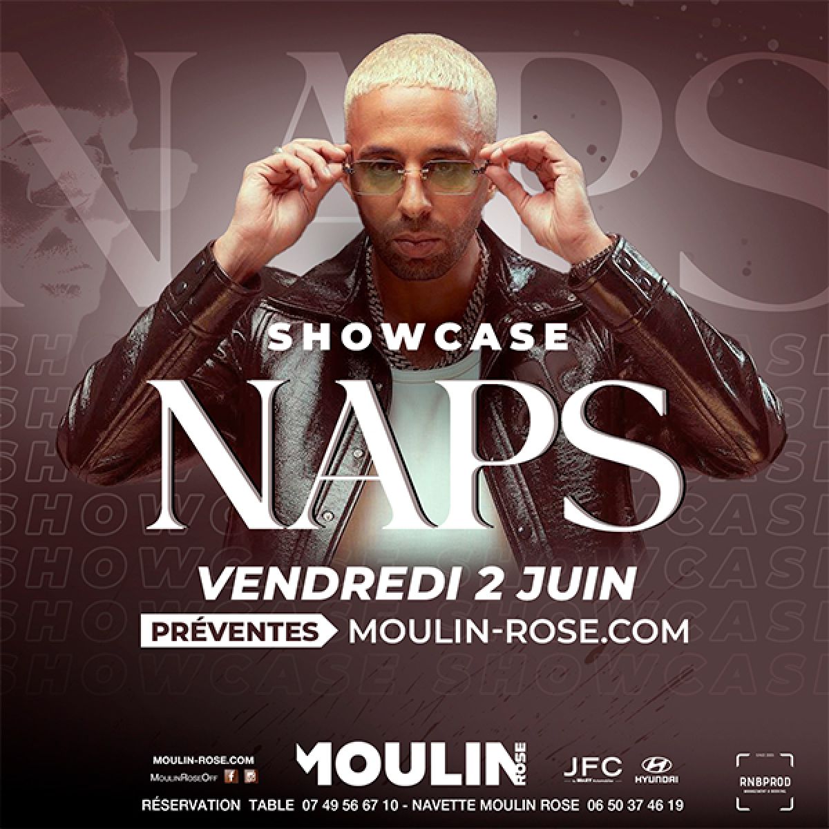 Showcase NAPS - Moulin Rose