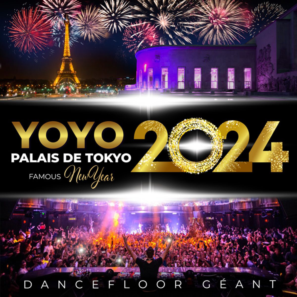 FAMOUS NEW YEAR YOYO - PALAIS DE TOKYO BIG PARTY 2024