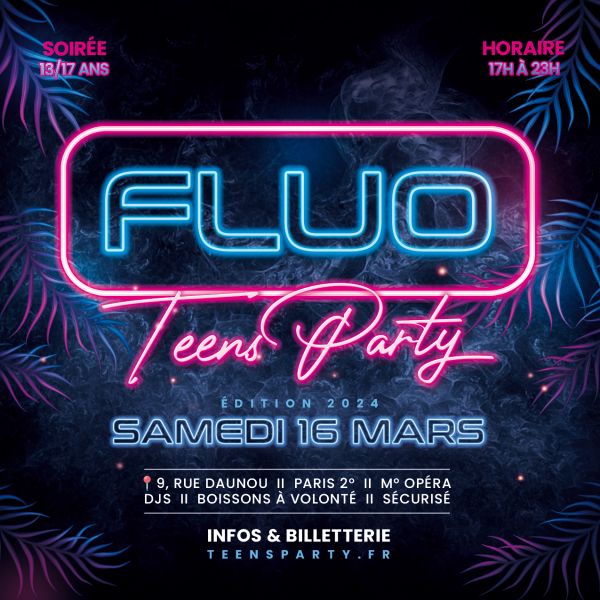 Fluo Teens Party 2024