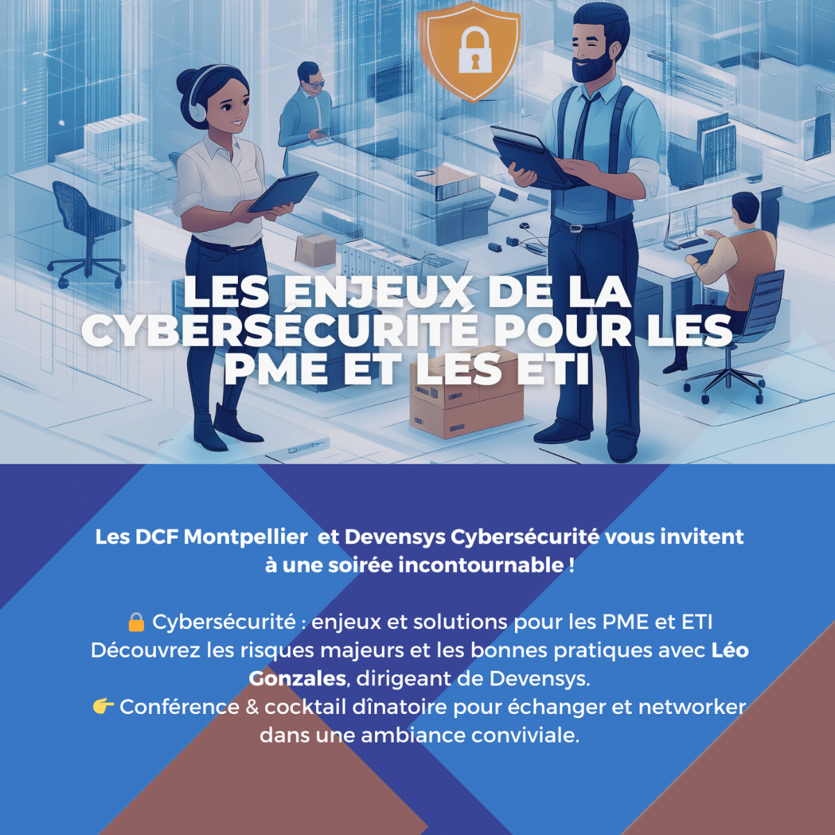 DCF Montpellier -  Les enjeux de la Cybersécurité pour les PME et les ETI