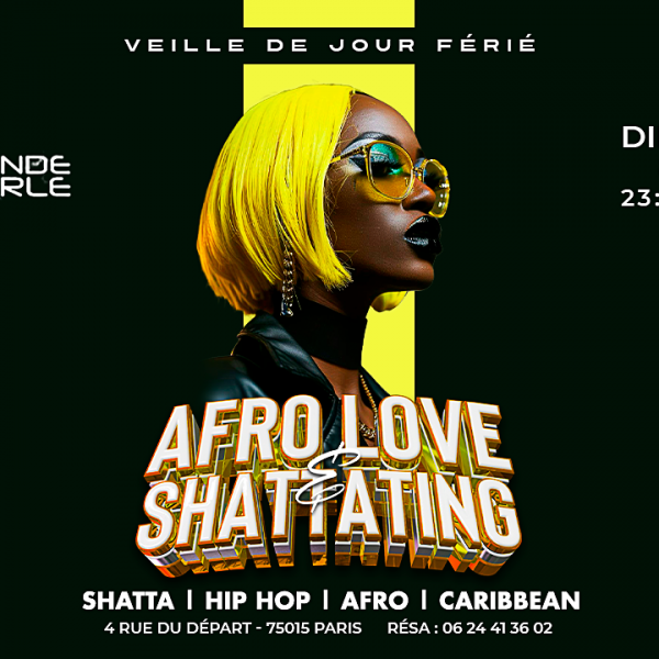 AFROLOVE & SHATTATING rooftop club ( veille de jours férié)