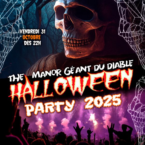LE MANOIR GEANT DU DIABLE DE L' HORREUR HALLOWEEN PARTY 2025 PARIS 16EME + 1000 M2 + DE 1000 MONSTRES