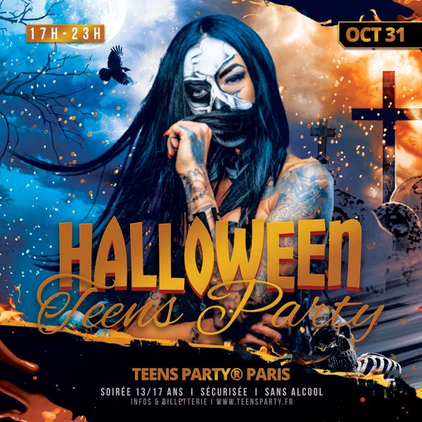 Halloween Teens Party Paris 2025