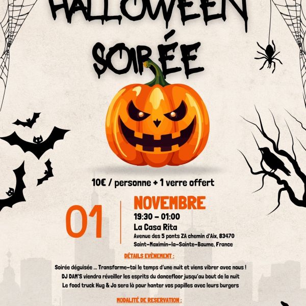 SOIREE HALLOWEEN 2025