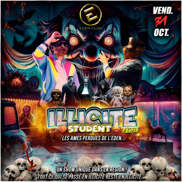 Halloween - Illicite à l’Eden