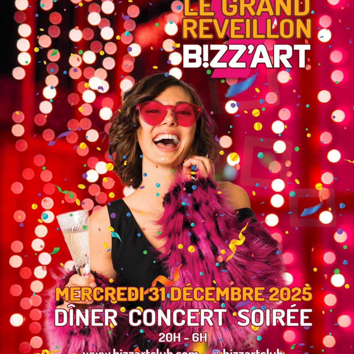 LE GRAND REVEILLON BIZZ'ART PARIS "HAPPY NEW YEAR 2026"