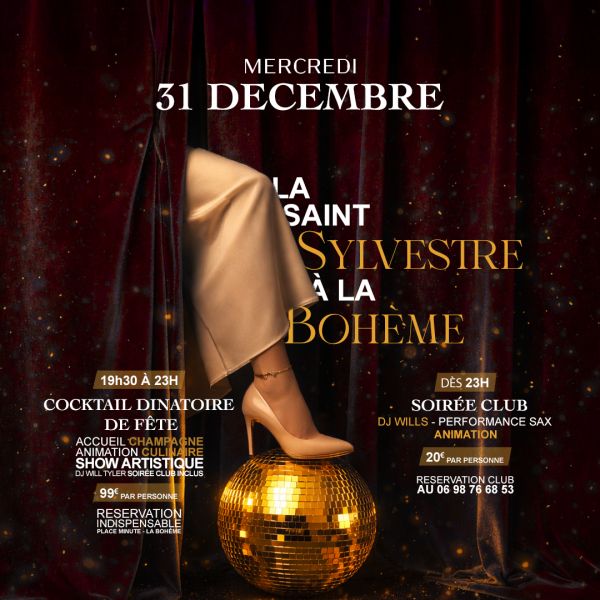 La Saint-Sylvestre à La Bohème