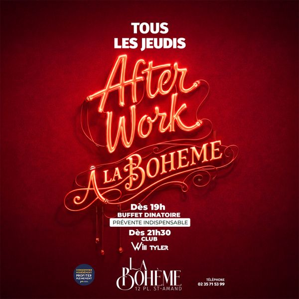 L'Afterwork de la Bohème