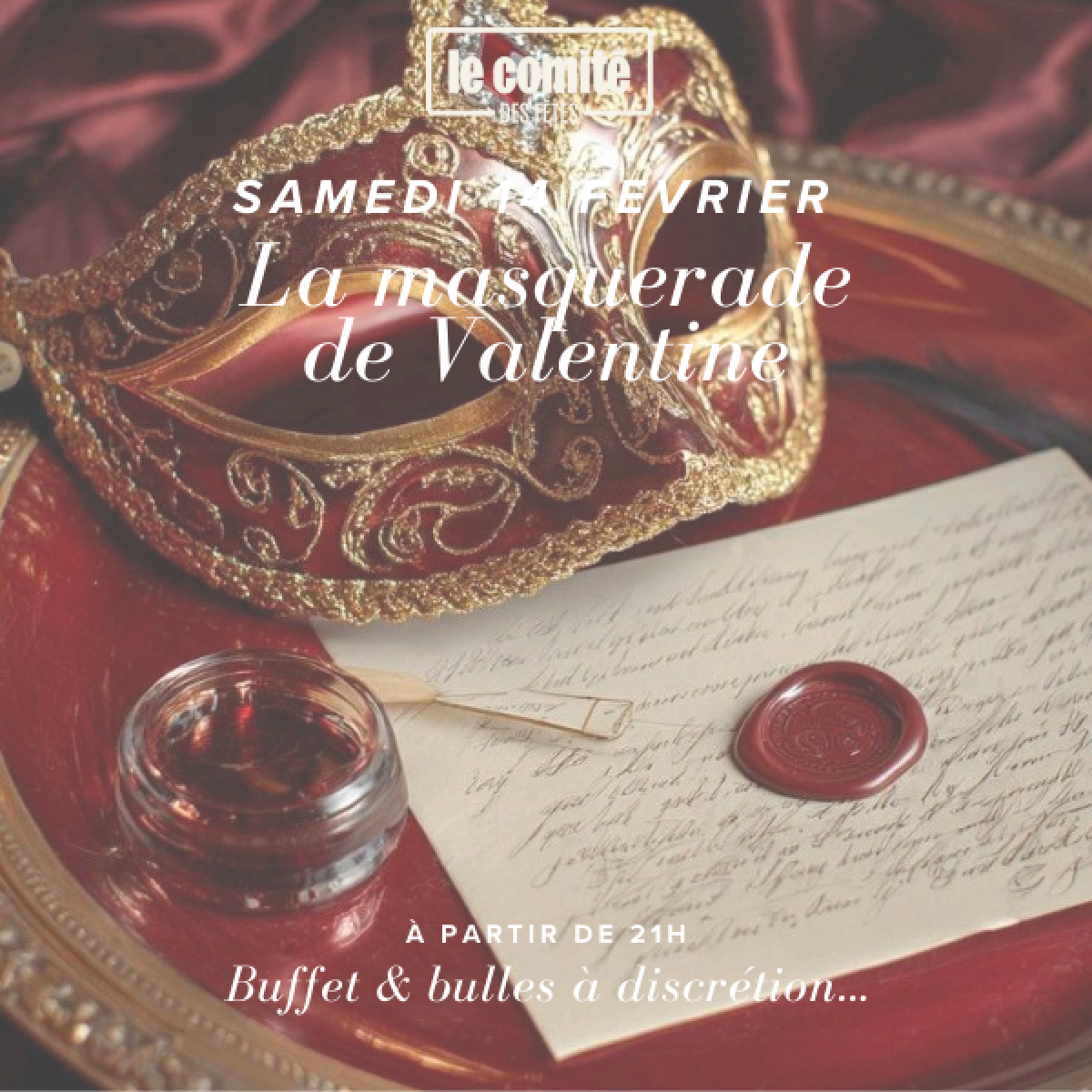 La masquerade de Valentine - Saint Valentin du comité des fêtes
