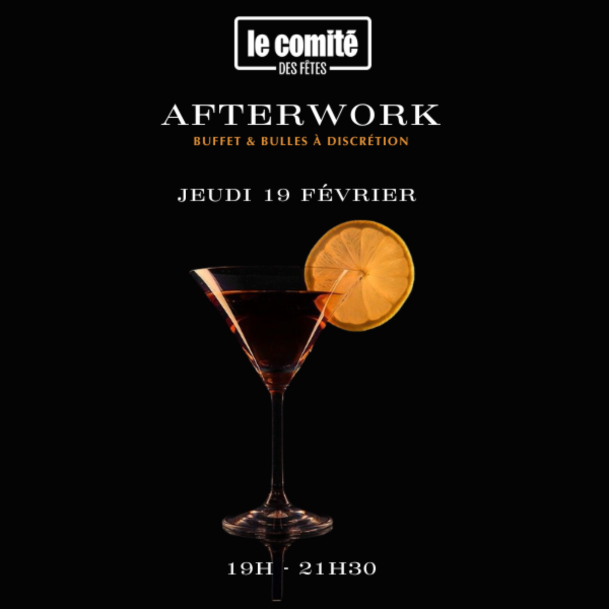 Afterwork du comité des fêtes