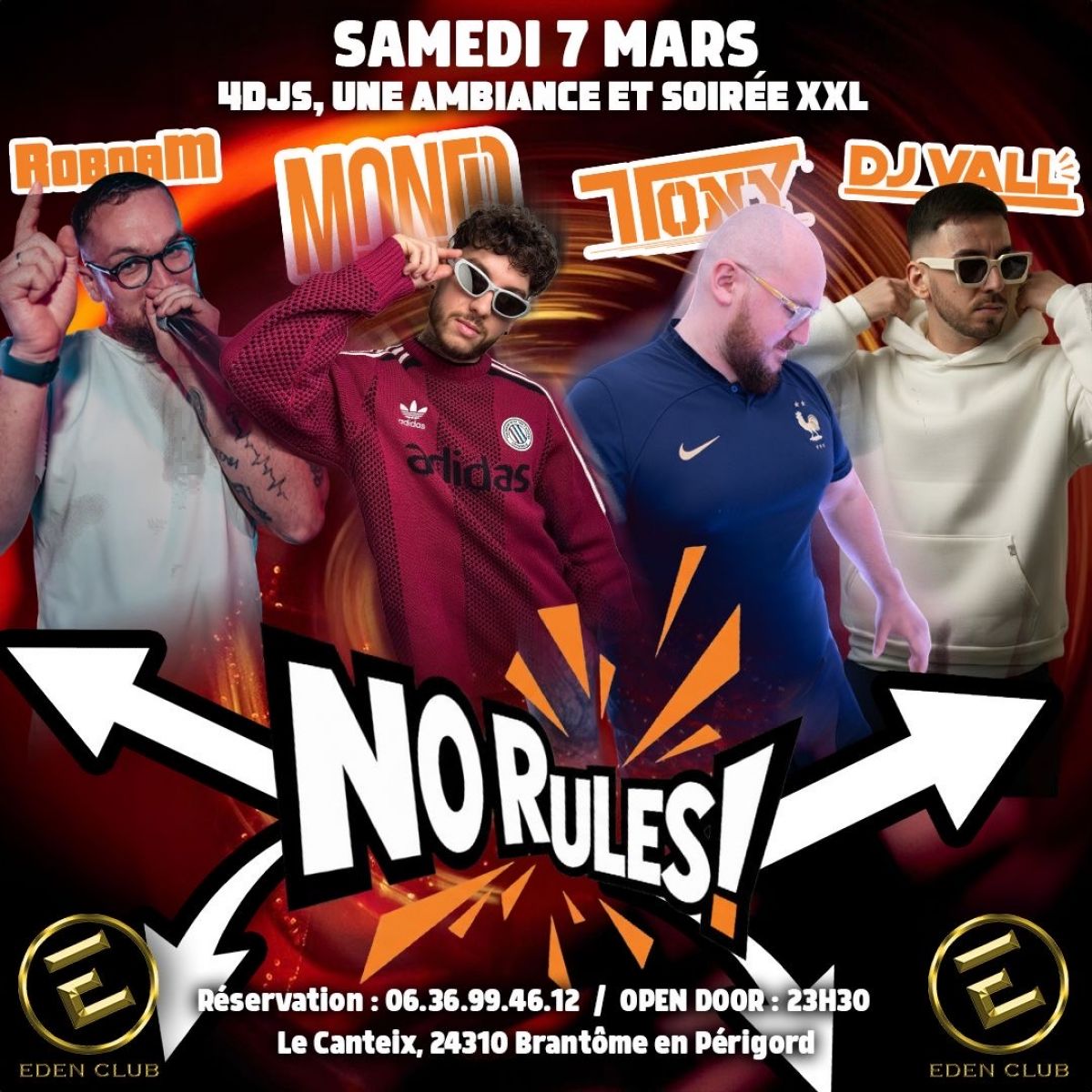 NO RULES - DJ MONJO