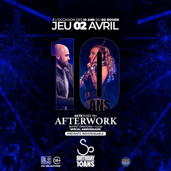 Afterwork Spécial Anniversaire - So Rouen
