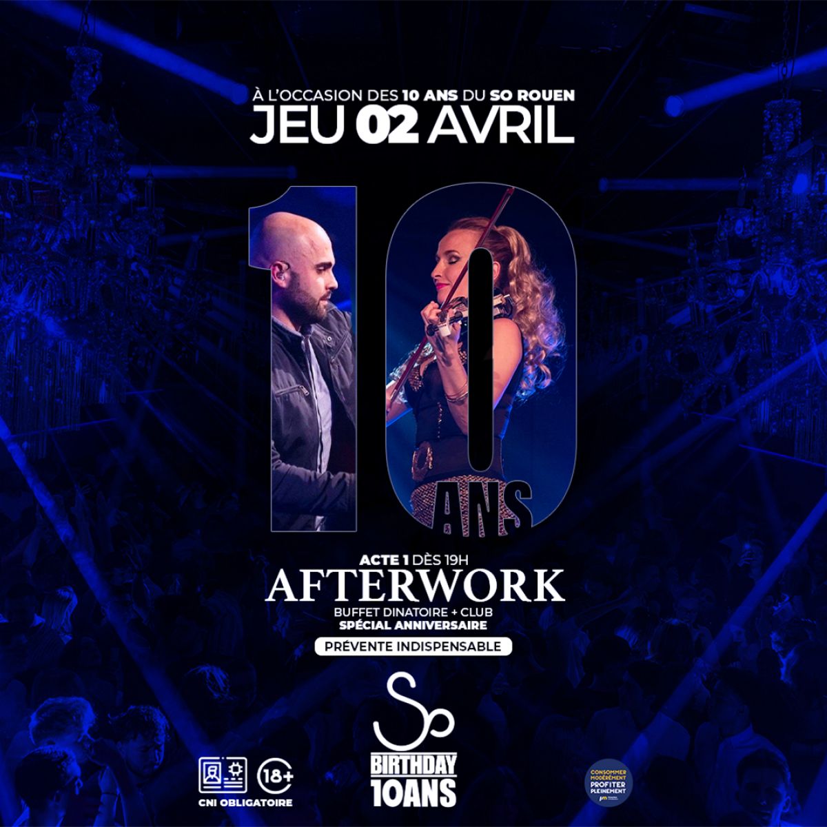 Afterwork Spécial Anniversaire - So Rouen