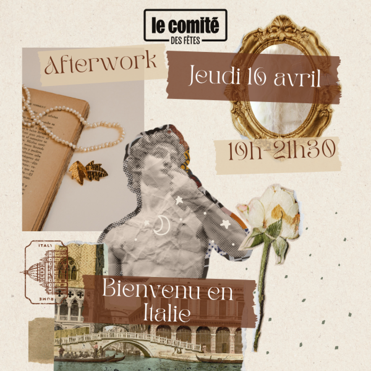 Afterwork du Comité des fêtes en Italie