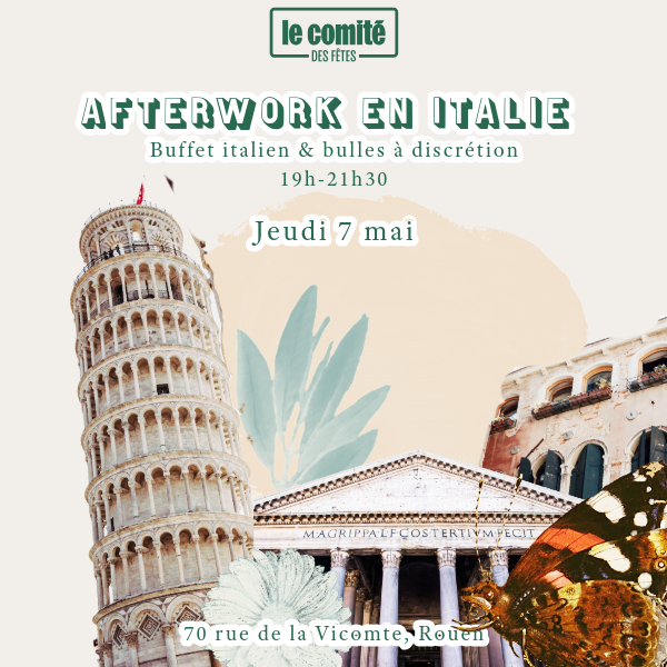 Afterwork en Italie du Comité Des Fêtes