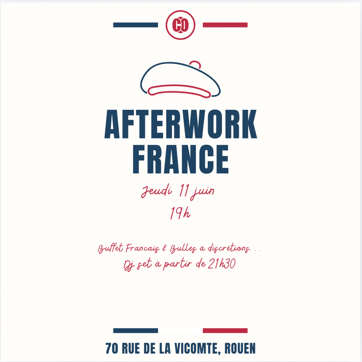 Afterwork Francais du Comité des Fêtes