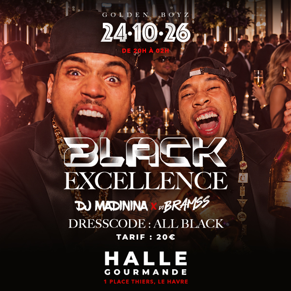 |★| BLACK EXCELLENCE |★| 24.10.2026 - Halle Gourmande