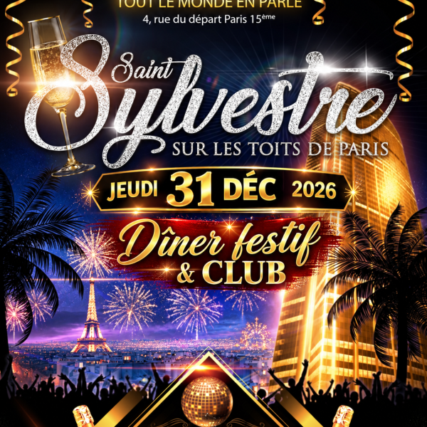 Réveillons Saint Sylvestre sur les toits de paris